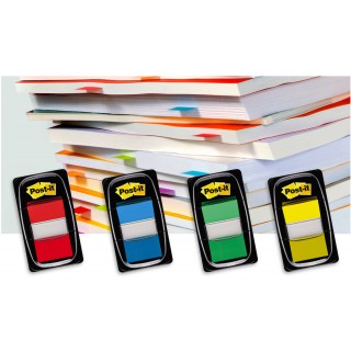 POST-IT® Index I680-3 50 Haftstreifen im Spender 25,4 x 43,2 mm grün