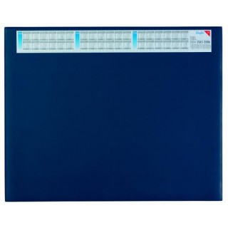 LÄUFER Schreibunterlage 44655 Durella 52 x 65 cm mit Kalender blau