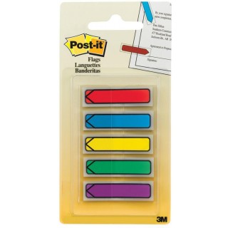 POST-IT® Index-Pfeile 684-ARR1 5 x 20 Blatt im Spender 11,9 x 43,2 mm farbig sortiert