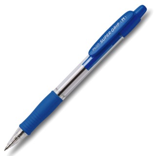 PILOT Druckkugelschreiber Super Grip M blau