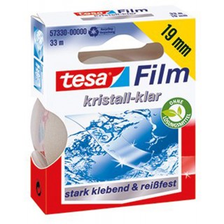 TESA Klebeband 19 x 33 m kristall-klar