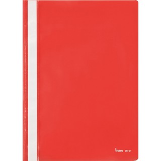 BENE Schnellhefter 281421 A4 aus Kunststoff rot