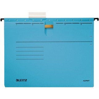 LEITZ Hängehefter 1914 Alpha DIN A4 275 g/m² blau