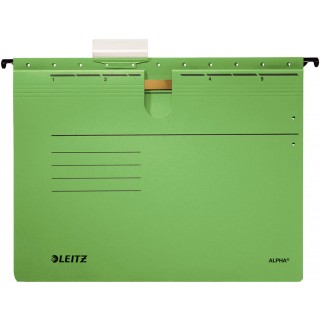 LEITZ Hängehefter 1914 Alpha DIN A4 275 g/m² grün