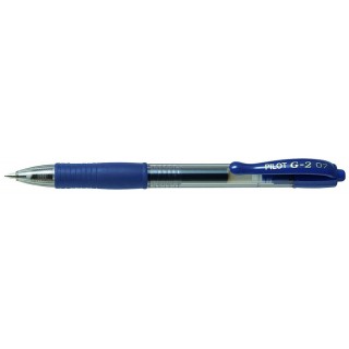 PILOT Gelschreiber G2-7 0,4 mm schwarz/blau