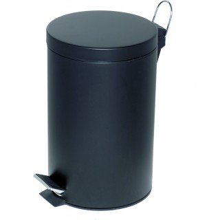 ALCO Tretabfalleimer 12 Liter schwarz