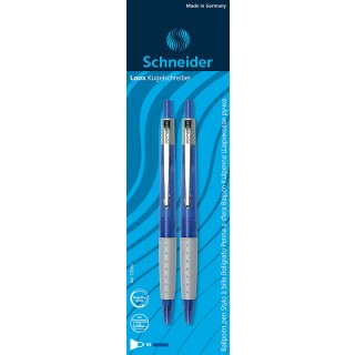 SCHNEIDER Kugelschreiber Loox 2 Stück blau