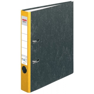 HERLITZ Ordner maX.file A4 5 cm gelb