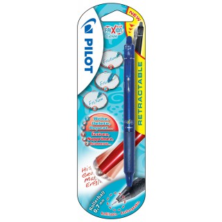 PILOT Tintenroller Frixion Ball Clicker 0,4 mm blau