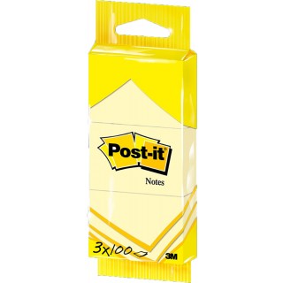 POST-IT® Haftnotizen 6810GB 3 Blöcke à 100 Blatt 51 x 38 mm gelb