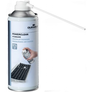 DURABLE Druckluftreiniger 400 ml brennbar weiß