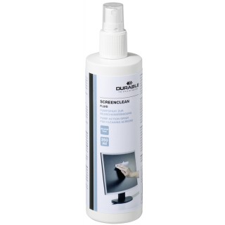 DURABLE Reinigungsspray für Monitore 250 ml weiß