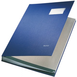 LEITZ Unterschriftsmappe 5700 A4 20-teilig blau