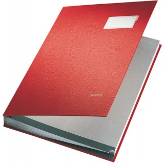 LEITZ Unterschriftsmappe 5700 A4 20-teilig rot