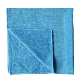 CLEAN & CLEVER Microfasertuch 40 x 40 cm blau