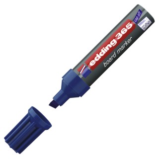 EDDING Whiteboardmarker 365 mit Keilspitze 2-7 mm blau