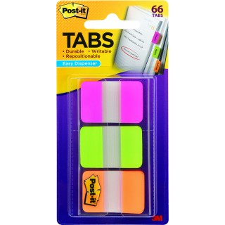 POST-IT® Index Strong 686-PGO 3 x 22 Blatt 25,4 x 38 mm farbig sortiert