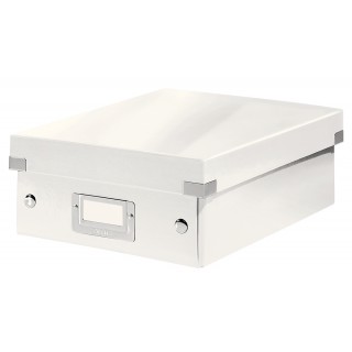 LEITZ Organisationsbox Click & Store 6057 Klein 22 x 10 x 28,5 cm weiß