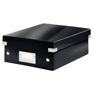 LEITZ Organisationsbox Click & Store 6057 Klein 22 x 10 x 28,5 cm schwarz