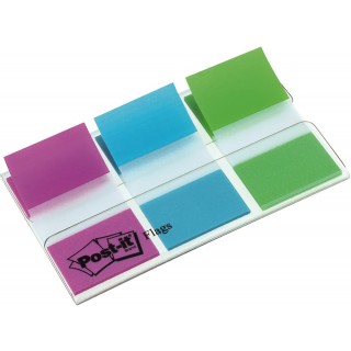 POST-IT® Index 680PBGEU 3 x 20 Blatt  25,4 x 43,2 mm farbig sortiert