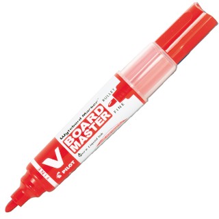 PILOT Whiteboardmarker V-Board Master Begreen mit Rundspitze 1,7 mm rot