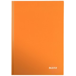 LEITZ Notizbuch WOW A5 80 Blatt kariert orange