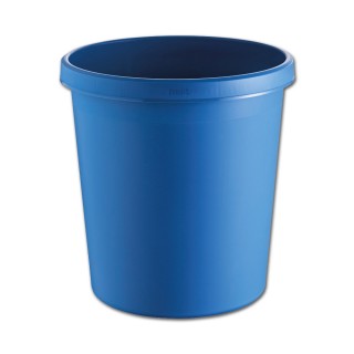 HELIT Papierkorb 18 Liter blau