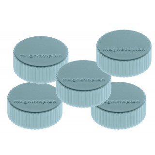 MAGNETOPLAN Magnete Discofix Magnum 34 mm 10 Stück blau