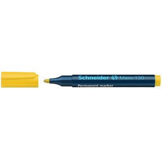 SCHNEIDER Permanentmarker Maxx 130 Rundspitze 1-3 mm gelb