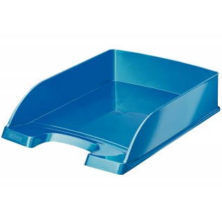 LEITZ Briefkorb A4 blau metallic