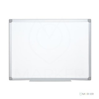 OPTIMA Weißwandtafel inkl. Stiftablage 90 x 120 cm magnetisch weiß