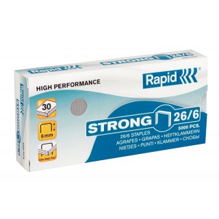 RAPID Strong Heftklammern 26/6 5.000 Stück