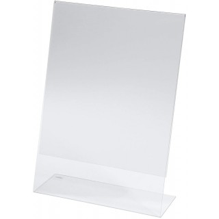 SIGEL Tischaufsteller TA210 DIN A4 schräg transparent