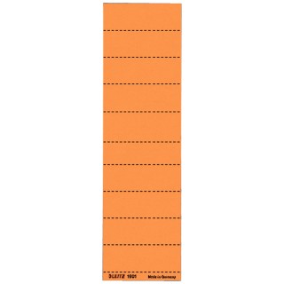 LEITZ Beschriftungsschild Alpha 100 Stück orange