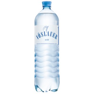 VÖSLAUER Mineralwasser mild 6 Flaschen à 1,5 Liter