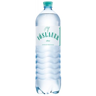 VÖSLAUER Mineralwasser ohne 6 Flaschen à 1,5 Liter