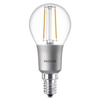 PHILIPS LED-Glühbirne Classic LEDluster 2,7-25 W E14 P45 dimmbar