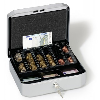 SAX Geldkassette XL mit Zahlenschloss 30 x 24 x 9 cm schwarz - Geldkassetten  - Alles für den Schreibtisch - Büroausstattung