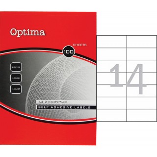 OPTIMA Etikett 32100 105 x 42,3 mm 100 Blatt