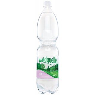 WALDQUELLE Mineralwasser ohne 6 Flaschen à 1,5 Liter