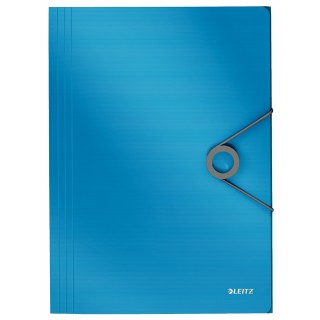 LEITZ Flügelmappe 4563 Solid A4 mit Gummizug blau