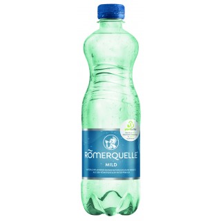 RÖMERQUELLE Mineralwasser mild 8 Flaschen à 0,5 Liter