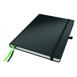 LEITZ Notizbuch Complete Tablet-Format 80 Blatt kariert schwarz