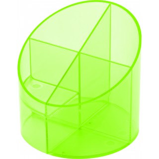 HELIT Multiköcher 4 Fächer grün/transparent