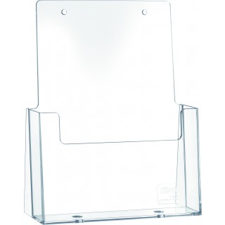 HELIT Tischprospekthalter 1 Tasche DIN A5 transparent