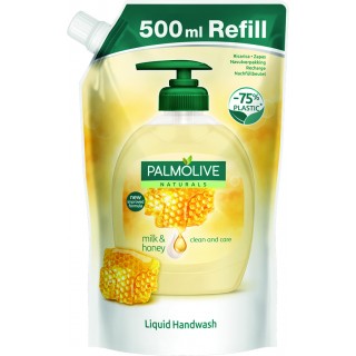 PALMOLIVE Flüssigseife Nachfüllung Milch und Honig 500ml