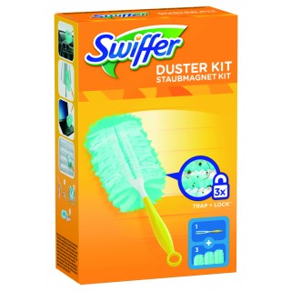 SWIFFER Staubmagnet Starter-Kit (1 Griff + 3 Tücher)