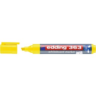 EDDING Whiteboardmarker 363 mit Keilspitze 1-5 mm gelb