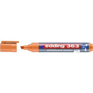 EDDING Whiteboardmarker 363 mit Keilspitze 1-5 mm orange