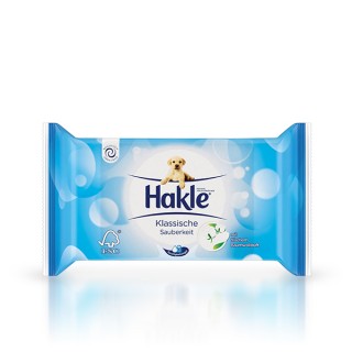 HAKLE Feuchtes Toilettenpapier Klassische Sauberkeit 42 Blatt